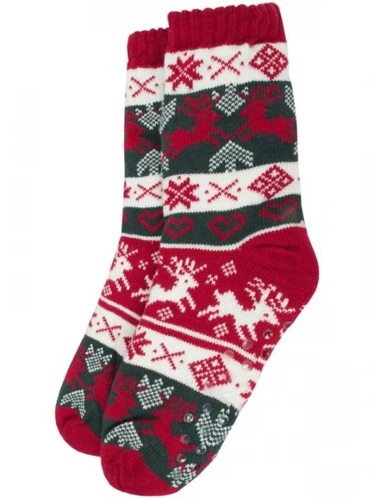 Foto van product normani Sokken grijs / rood / wit