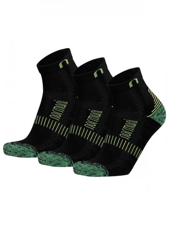 Foto van product normani Sokken groen gemêleerd / zwart