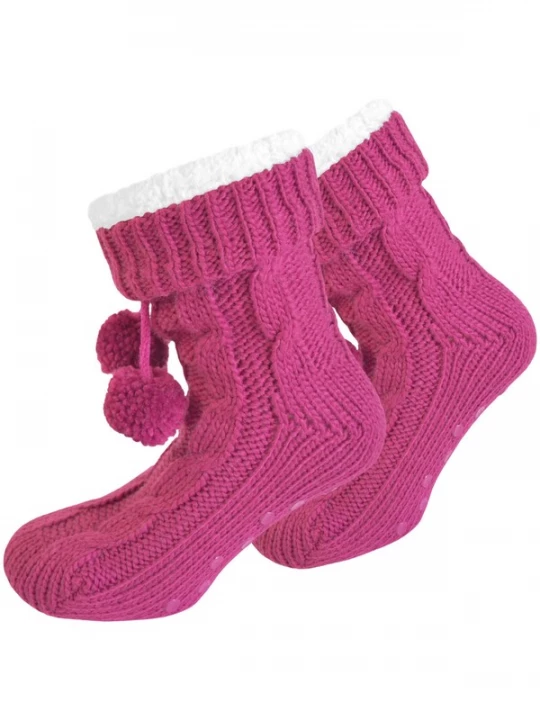Foto van product normani Sokken magenta / wit