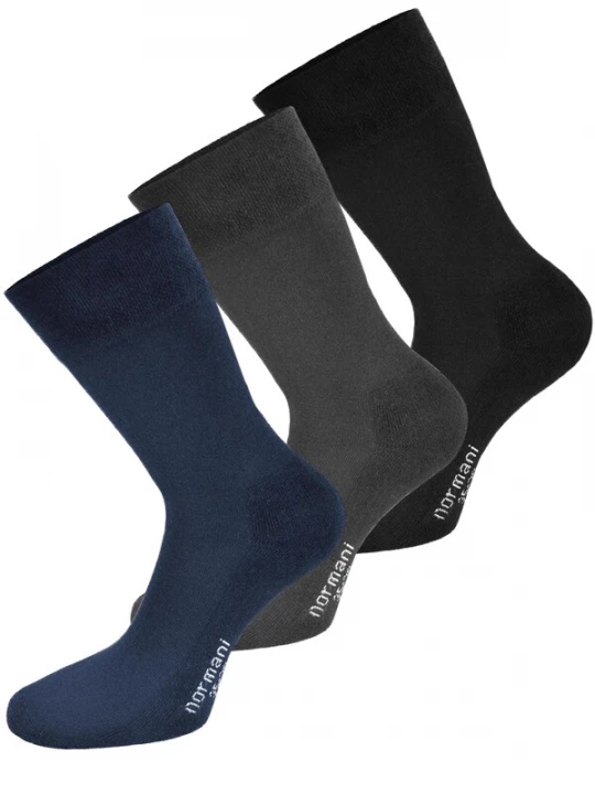 Foto van product normani Sokken marine / stone grey / zwart / wit