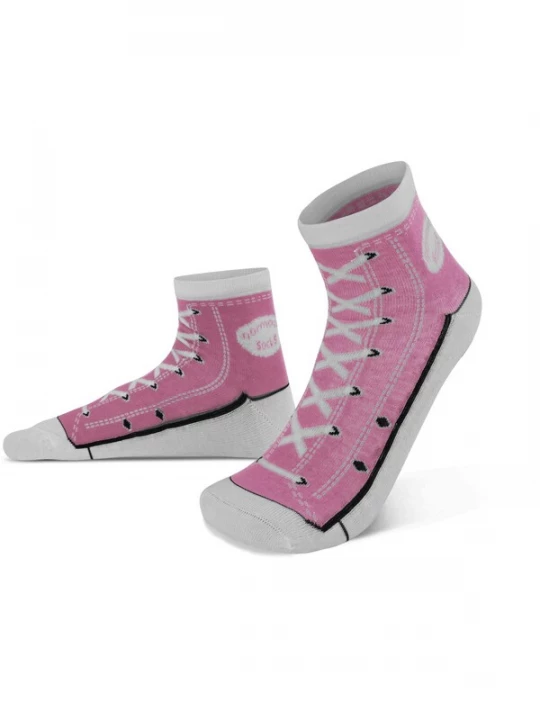 Foto van product normani Sokken rosa / wit