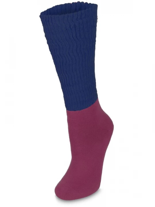 Foto van product normani Sokken ultramarine blauw / bessen