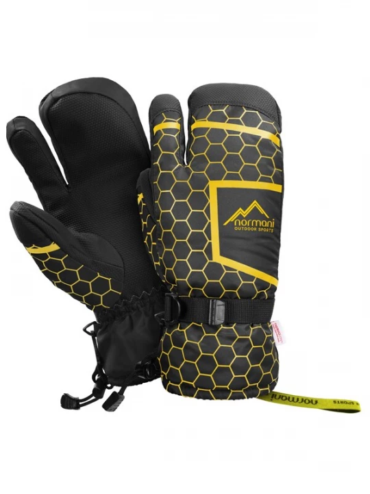 Foto van product normani Sporthandschoenen 'Apex' geel / zwart