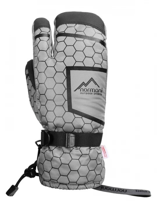 Foto van product normani Sporthandschoenen ' Apex ' grijs / zwart