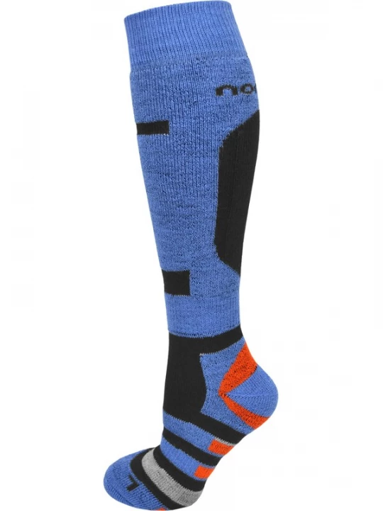 Foto van product normani Sportsokken blauw / grijs / oranje / zwart
