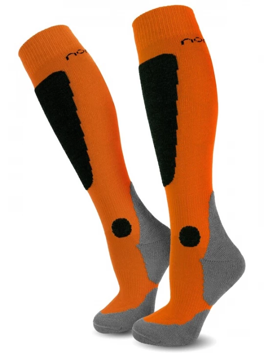 Foto van product normani Sportsokken grijs / oranje / zwart