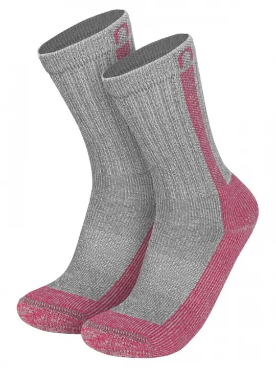 Foto van product normani Sportsokken grijs / pink
