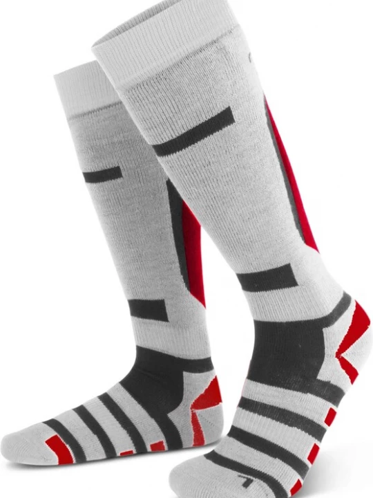 Foto van product normani Sportsokken grijs / rood / wit