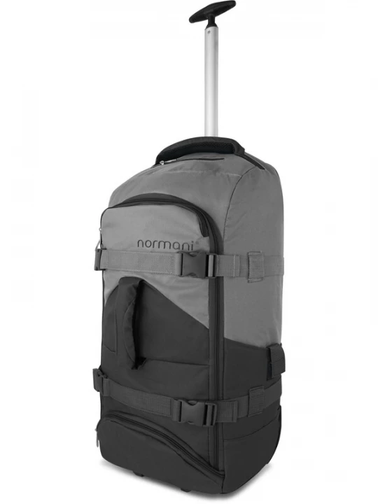 Foto van product normani Trolley 'Melano' grijs / zwart