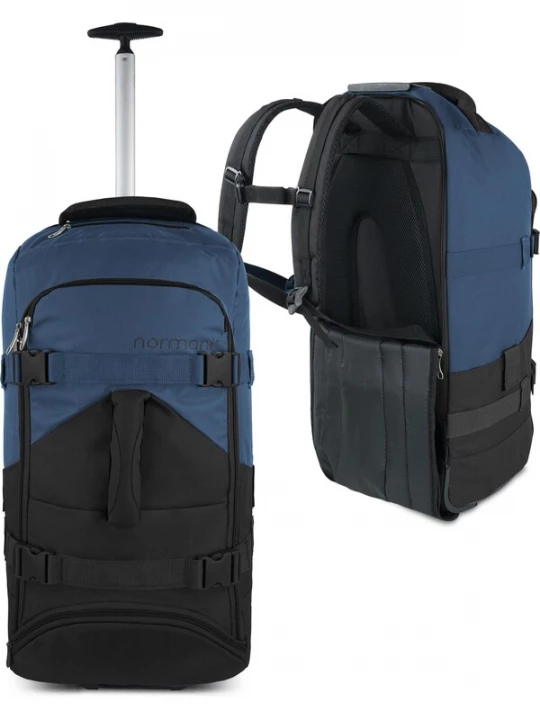 Foto van product normani Trolley 'Melano' nachtblauw / zwart