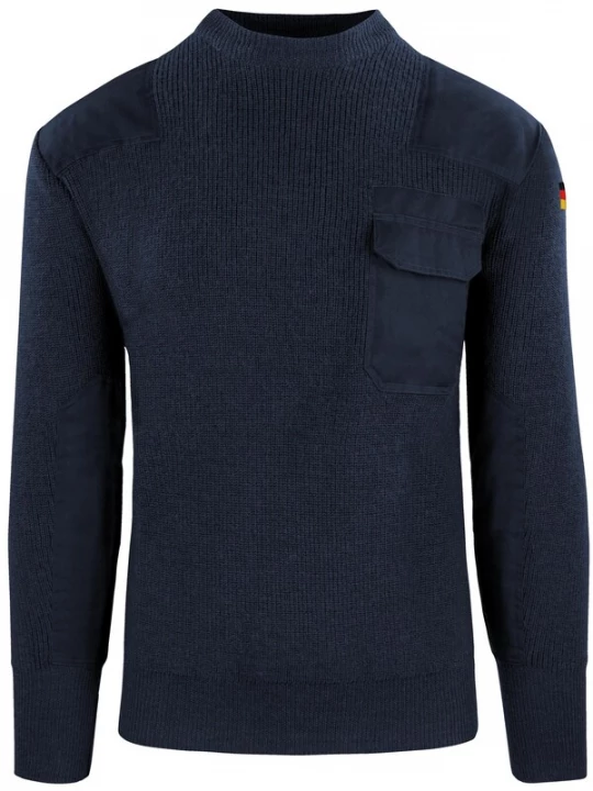 Foto van product normani Trui ' Barntrup ' navy / geel / rood / zwart