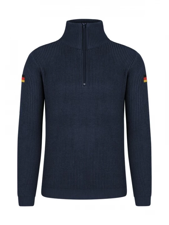 Foto van product normani Trui 'Höntrup' donkerblauw / geel / rood / zwart