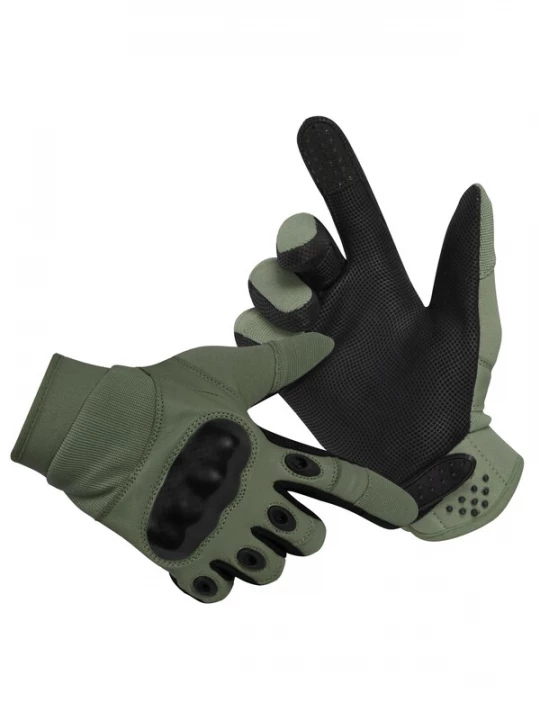 Foto van product normani Vingerhandschoenen ' Delta Force ' olijfgroen / zwart