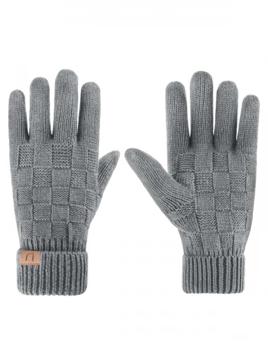 Foto van product normani Vingerhandschoenen 'Yuma' bruin / grijs