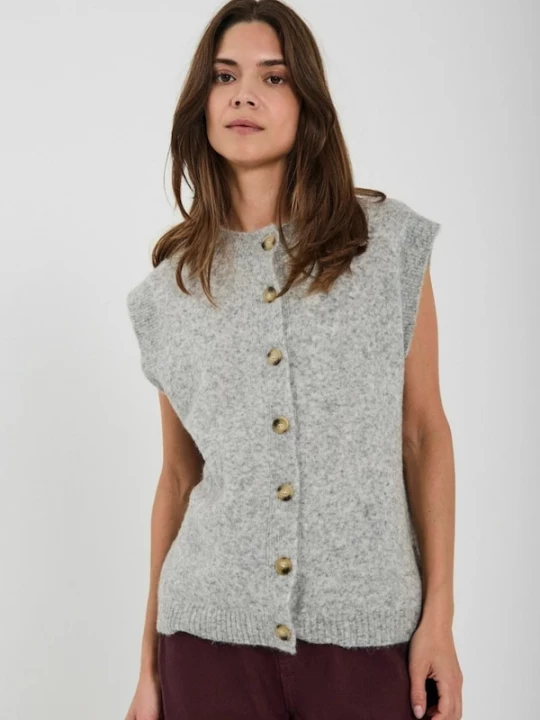 Foto van product NORR Bodywarmer ' Halli ' lichtgrijs