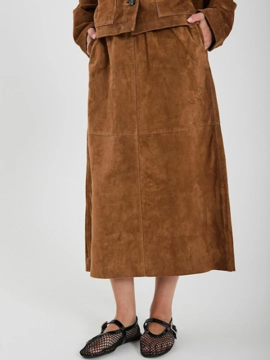 Foto van product NORR Rok ' Shelby ' cognac