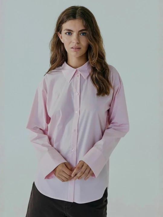 Foto van product NORR Shirt ' Betty ' lichtroze
