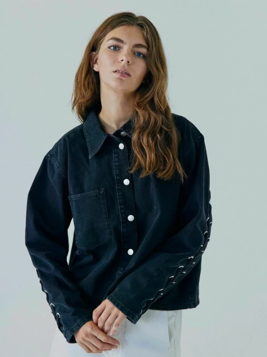 Foto van product NORR Shirt ' Kenzie ' zwart