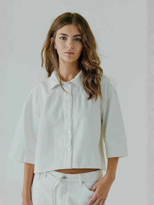 Foto van product NORR Shirt ' Kenzina ' wit
