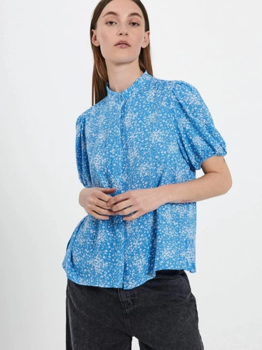 Foto van product NORR Shirt ' Sabby ' navy