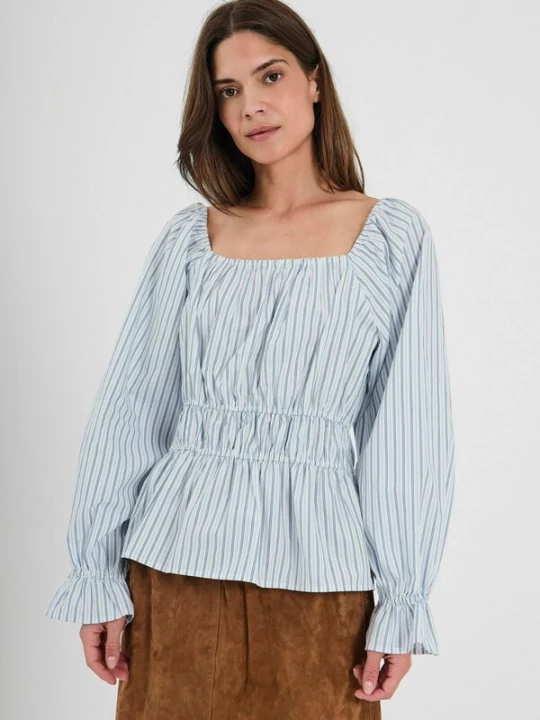 Foto van product NORR Top ' Alva ' gemengde kleuren