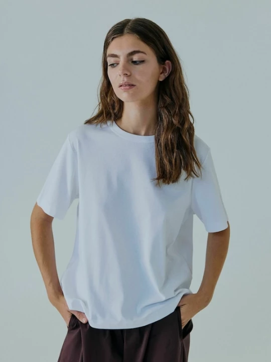 Foto van product NORR Top ' Nelly tee ' wit