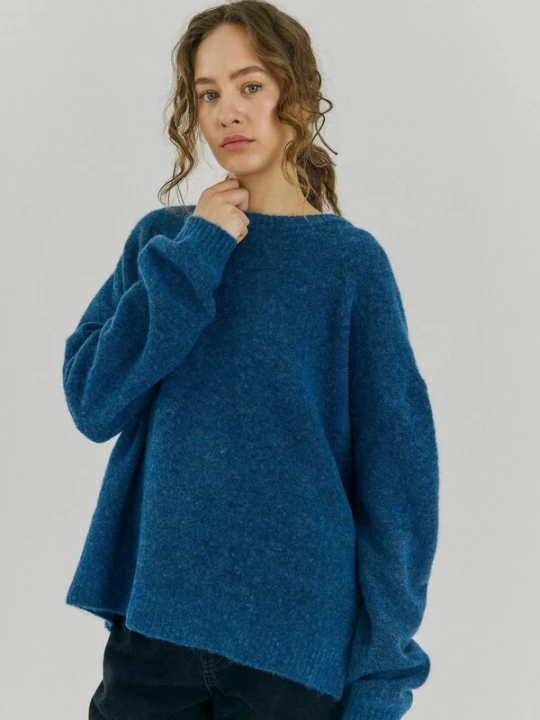 Foto van product NORR Trui 'Halli' turquoise