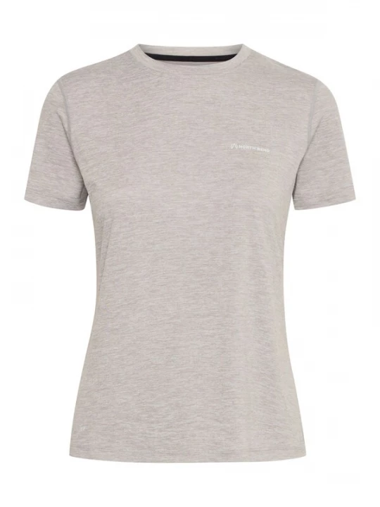 Foto van product North Bend Functioneel shirt 'Adriana' lichtgrijs