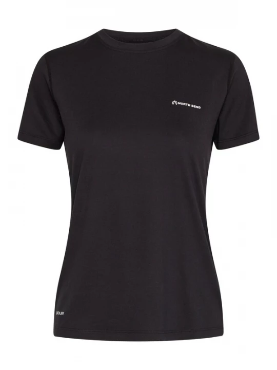 Foto van product North Bend Functioneel shirt 'Adriana' zwart / wit