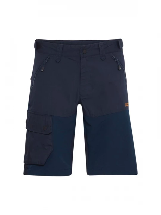Foto van product North Bend Outdoorbroek 'Hoffman' marine / oranje
