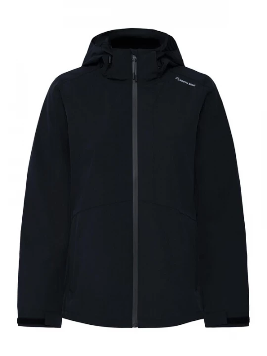 Foto van product North Bend Outdoorjas ' NBBeruwala ' zwart