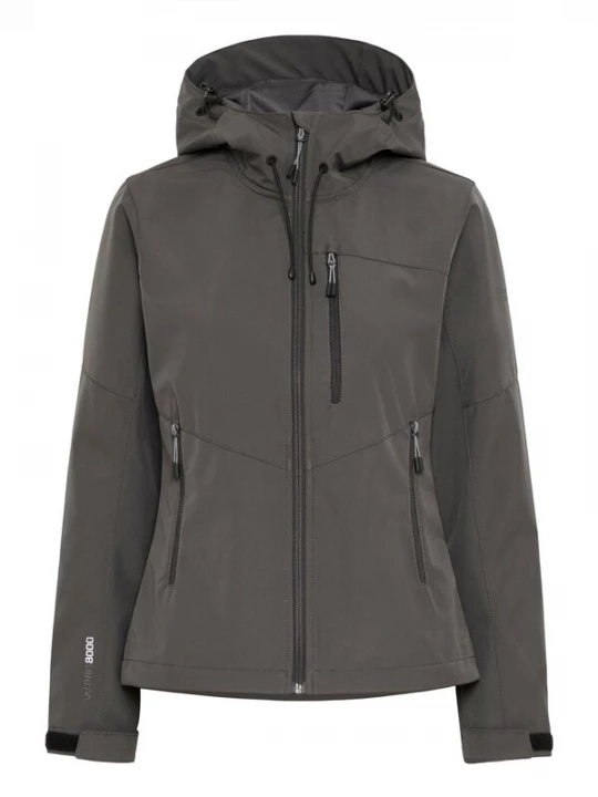 Foto van product North Bend Outdoorjas ' NBRosa W 8.000 mit wasserdichter Beschichtung ' grijs