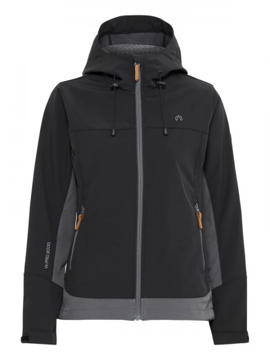 Foto van product North Bend Outdoorjas 'Rya' grijs / zwart