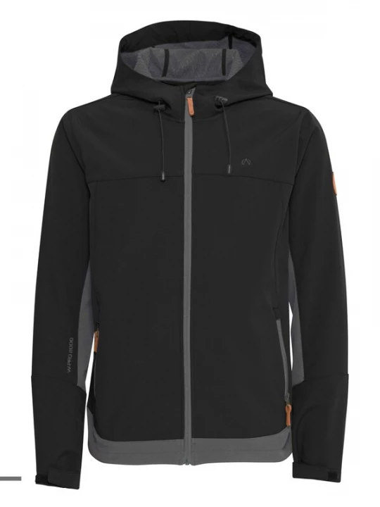 Foto van product North Bend Outdoorjas ' Ryder ' bruin / grijs / zwart