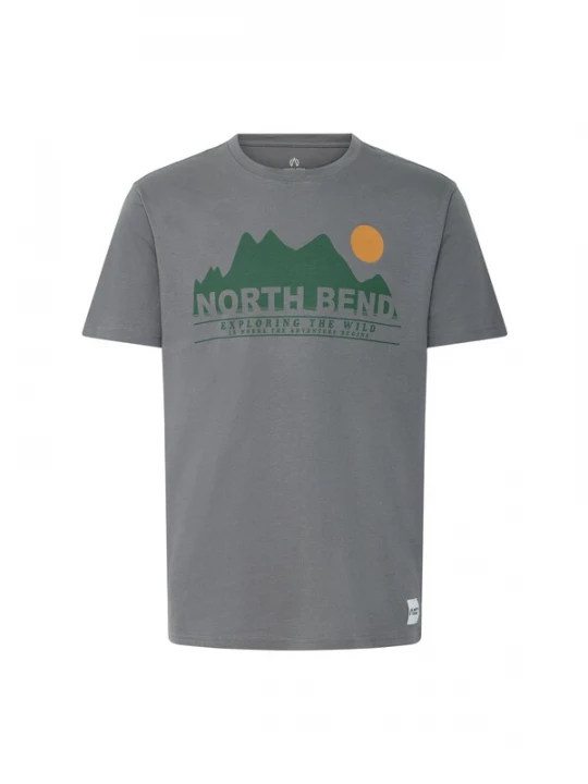 Foto van product North Bend Shirt ' NBCash ' rookgrijs