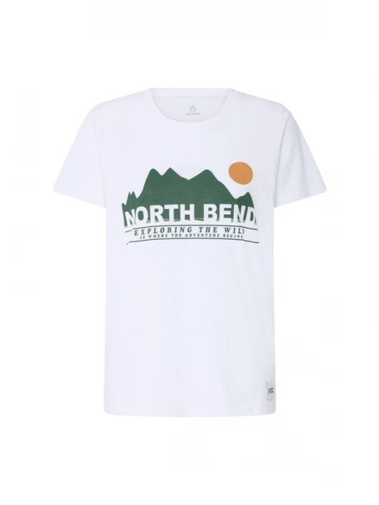 Foto van product North Bend Shirt ' NBCash ' wit