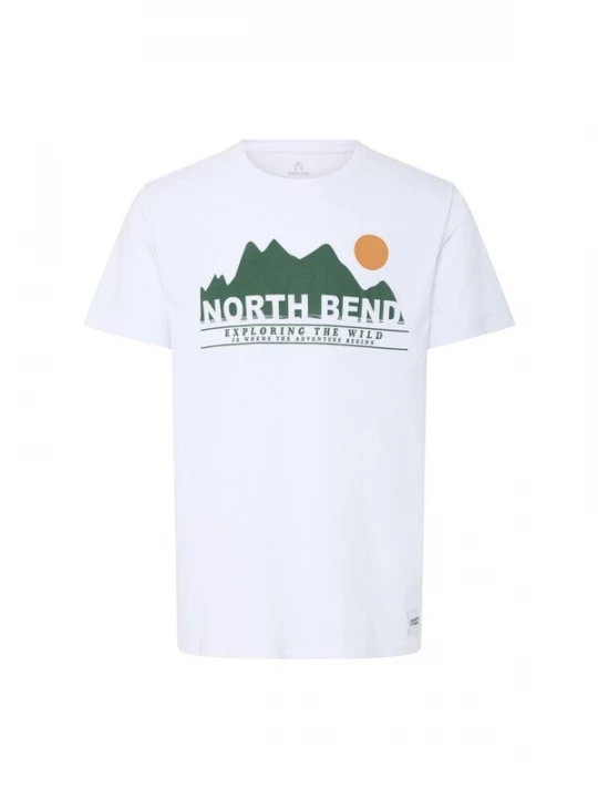 Foto van product North Bend Shirt ' NBCash ' wit