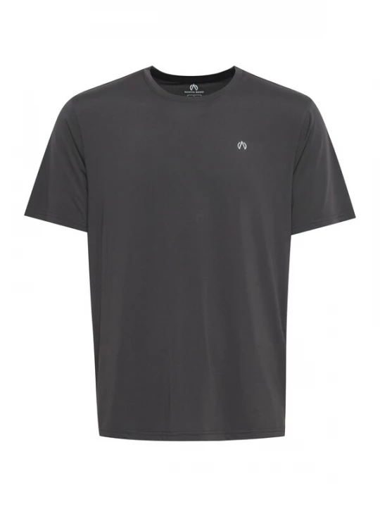 Foto van product North Bend Shirt 'Tergo' grafiet / wit