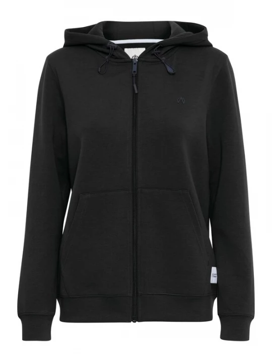 Foto van product North Bend Sweatvest 'Tara' zwart