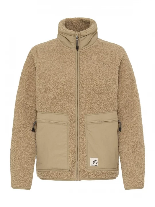 Foto van product North Bend Tussenjas ' NBGalonne W Teddy Jacket ' bruin