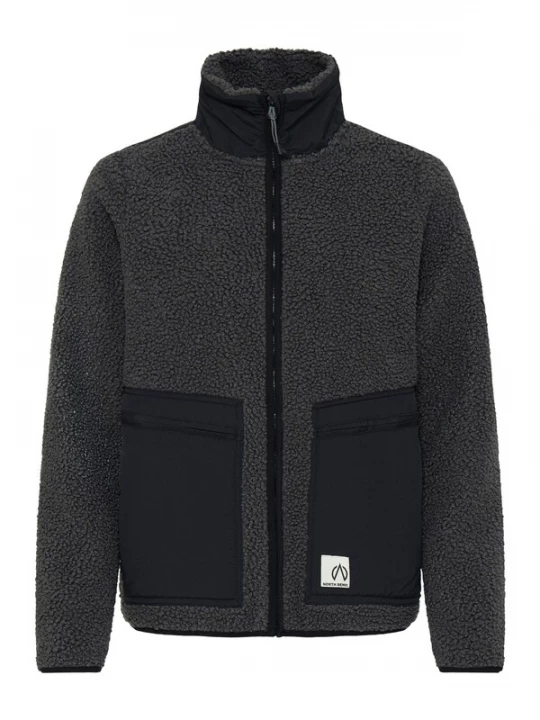 Foto van product North Bend Tussenjas ' NBGalonne W Teddy Jacket ' grijs