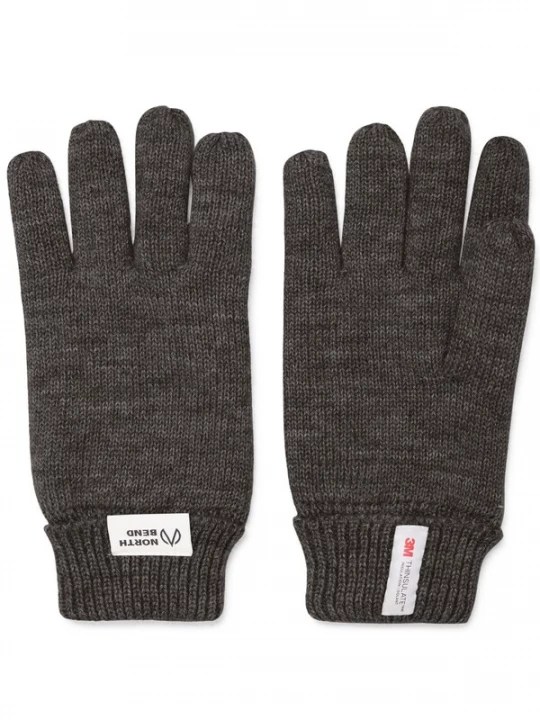 Foto van product North Bend Vingerhandschoenen 'Ramon' donkergrijs