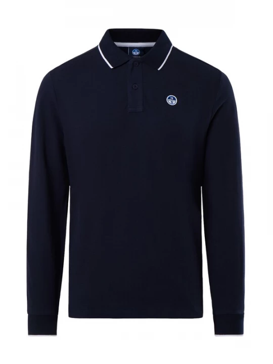Foto van product North Sails Shirt navy / wit