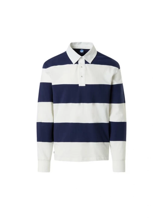 Foto van product North Sails Shirt navy / wit
