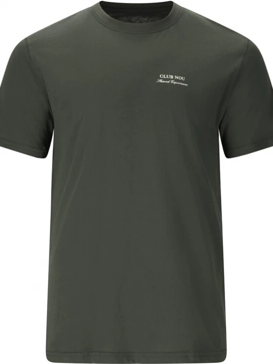 Foto van product NOU Shirt 'Blanck' donkergroen