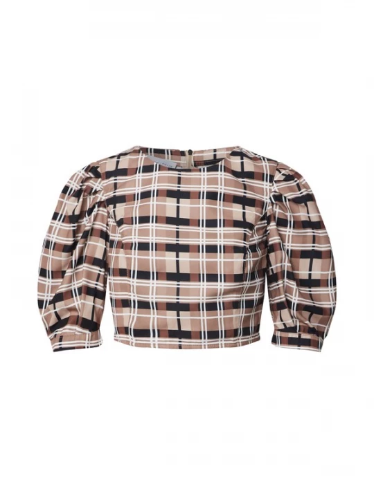 Foto van product NU-IN Blouse bruin