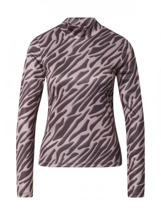 Foto van product NU-IN Shirt antraciet / oudroze
