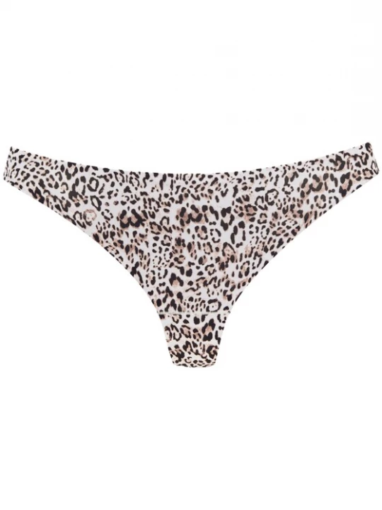Foto van product NUANCE String bruin / donkerbruin / wit