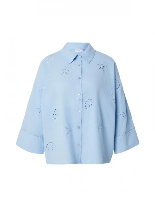 Foto van product NÜMPH Blouse 'MARIELLE' lichtblauw