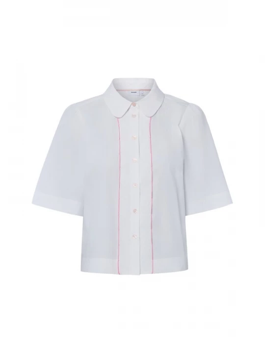 Foto van product NÜMPH Blouse 'Sienna' pink / wit